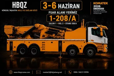 HBQZ -Hubei Best Crane- Debuts at KOMATEK 2026 with Expert On‑Site Support & Custom Heavy‑Lift Solutions